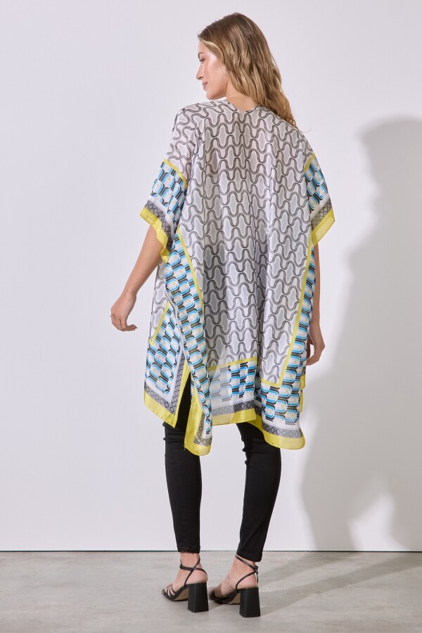 Kimono Printed MULTI/AMARILLO