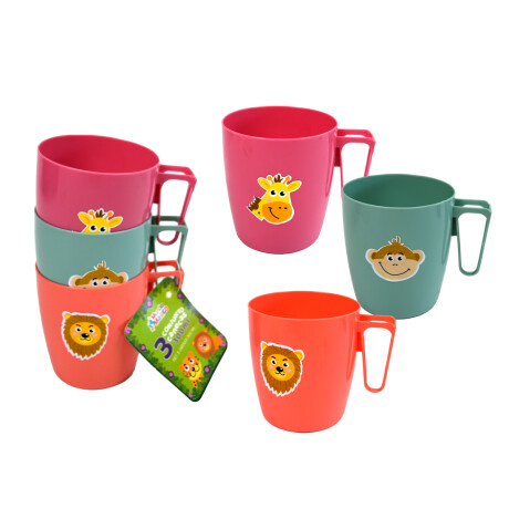 Set de 3 Tazas de Desayuno Infantil Set de 3 Tazas de Desayuno Infantil