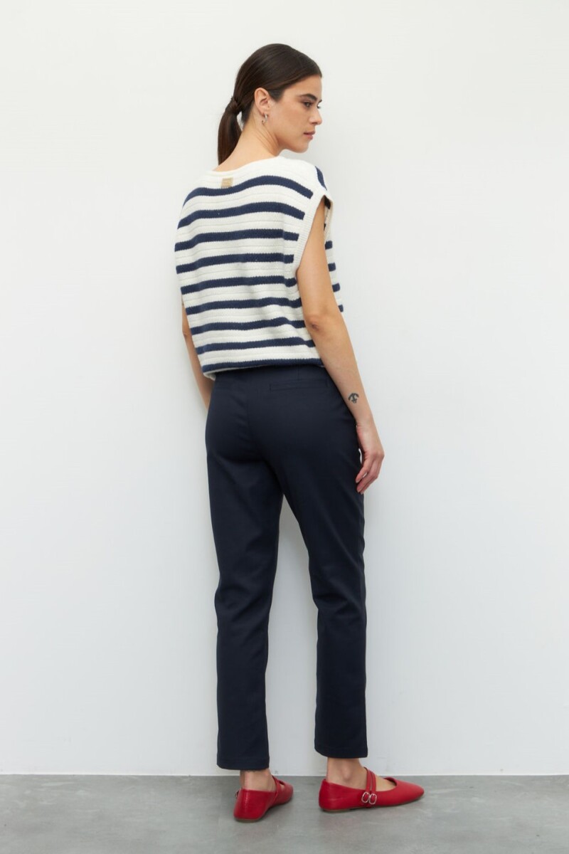 PANTALON LILOU Azul Marino