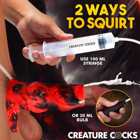 Funda Texturizada de Silicona Eyaculador Creature Cocks Funda Texturizada de Silicona Eyaculador Creature Cocks