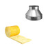 Kit De Pared Tromen Acero Inoxidable 4" KIT DE PARED TROMEN 4" INOXIDABLE 32112