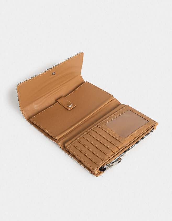 Ficheros Billetera Fichero Suede - Blanco Crudo