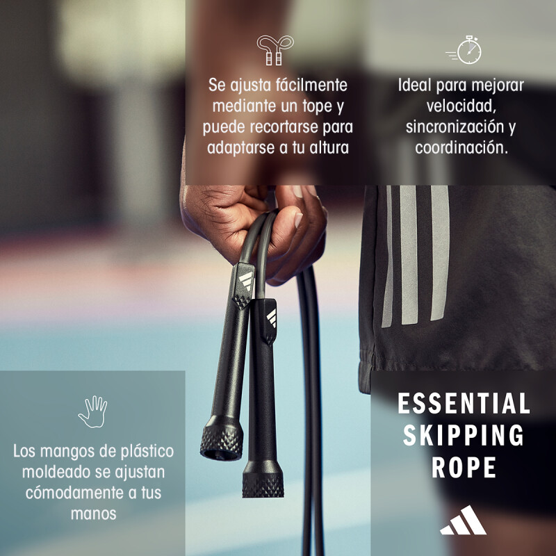 Cuerda Para Saltar Essential Adidas Gris