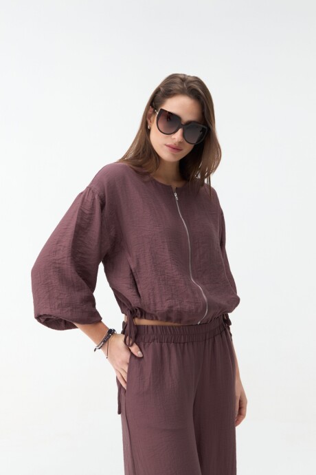 CAMPERA ELYRA Bordó