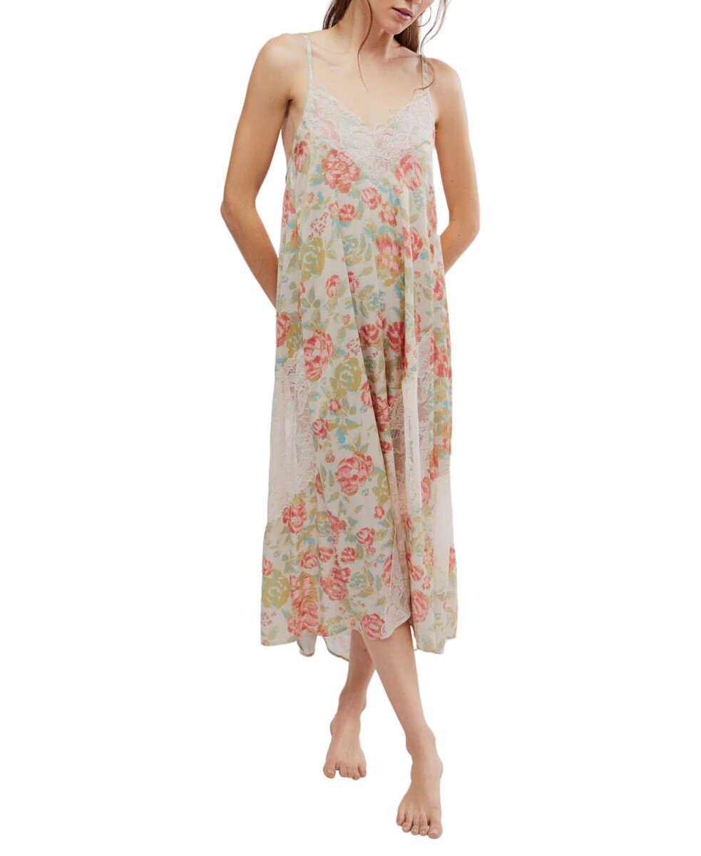 FIRST DATE PRINTED MAXI SLIP 