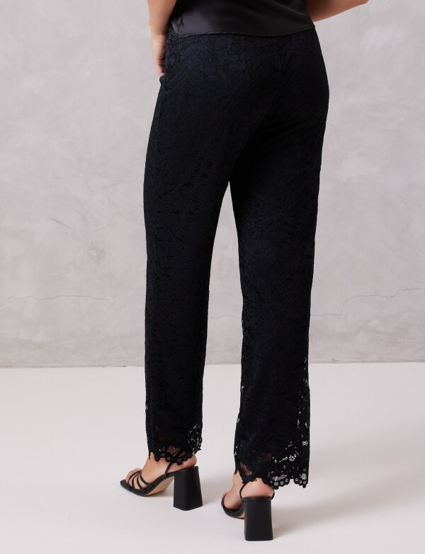 Pantalon Encaje NEGRO