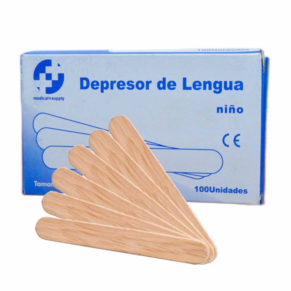 BAJA LENGUA PEDIATRICO (MEDSUPAR) CJ X 1 única