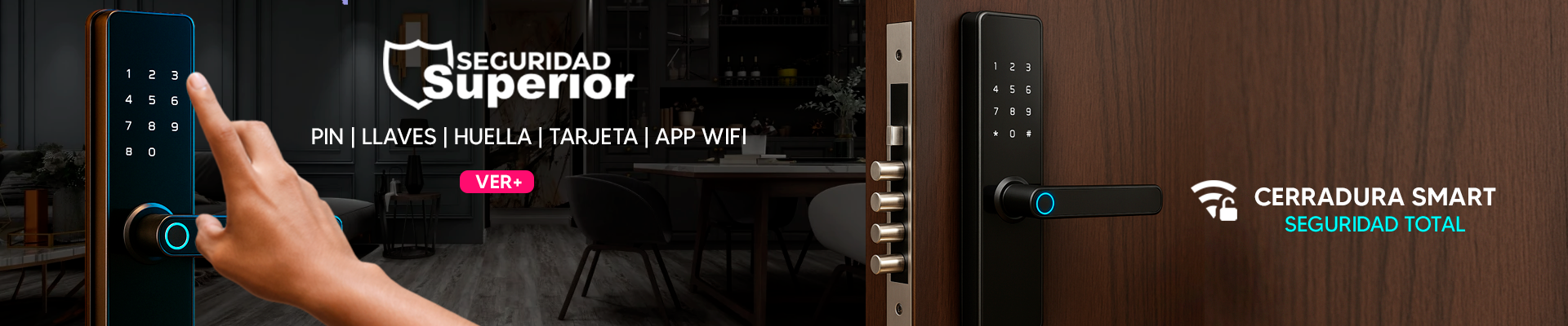 ¡Ofertas en Seguridad! Cerraduras Smart