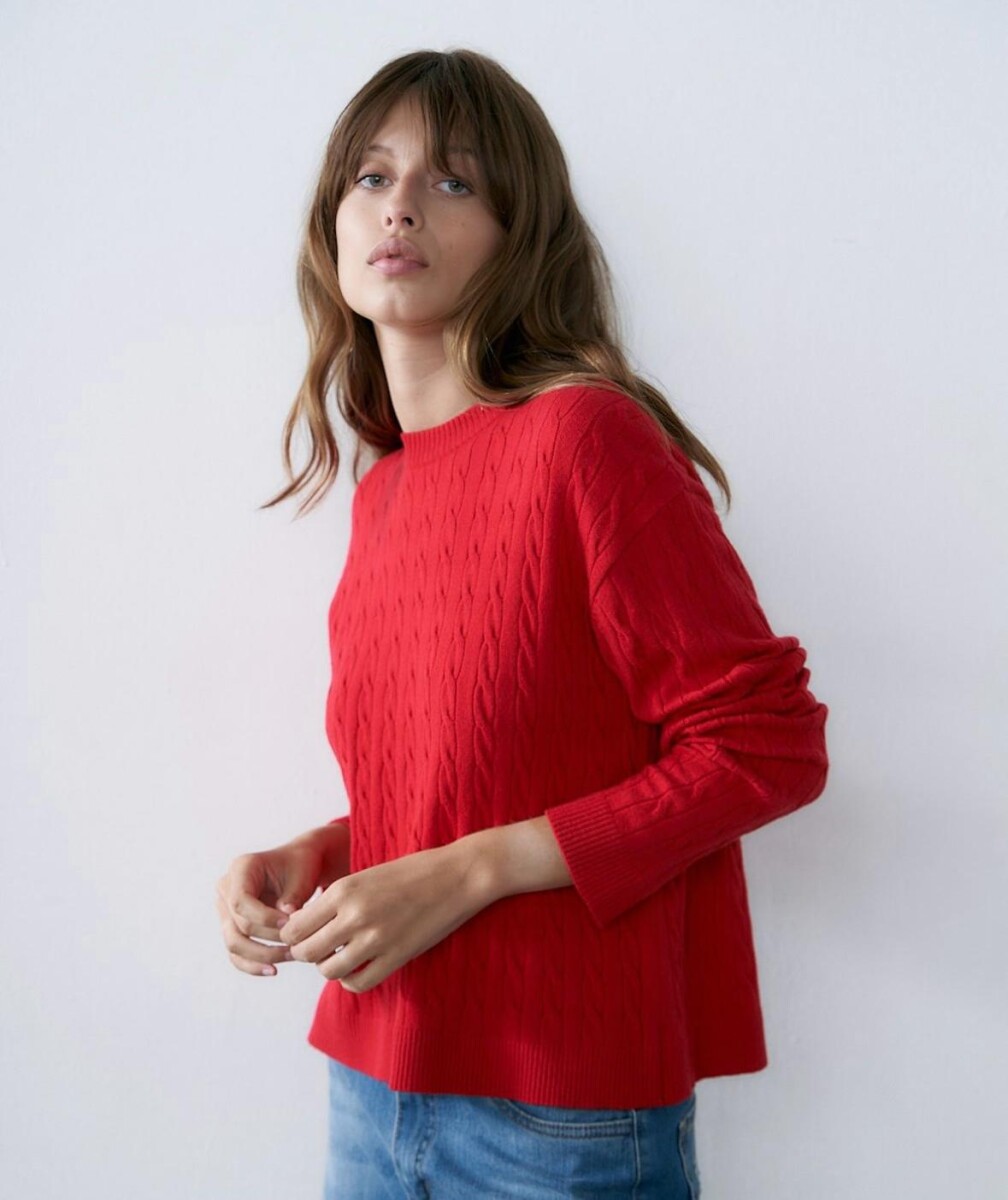 Sweater Gianmarco - rojo 