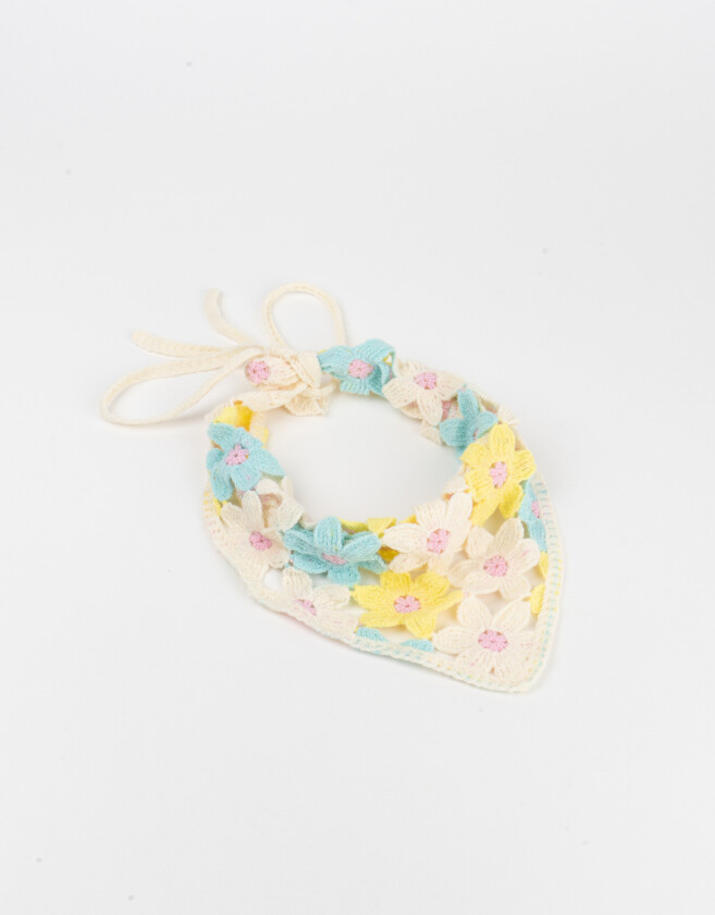 Vinchas Textiles Con flores Vincha Con Flores - Combinacion Multicolor