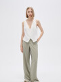 Chaleco Iridis Marfil / Off White