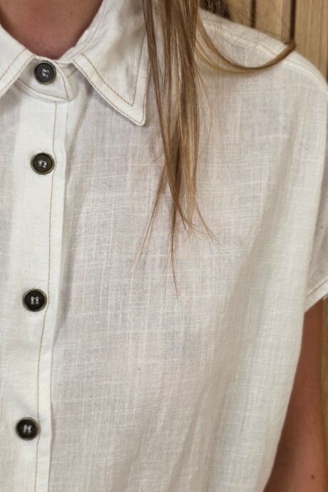 Camisa Rock Blanco