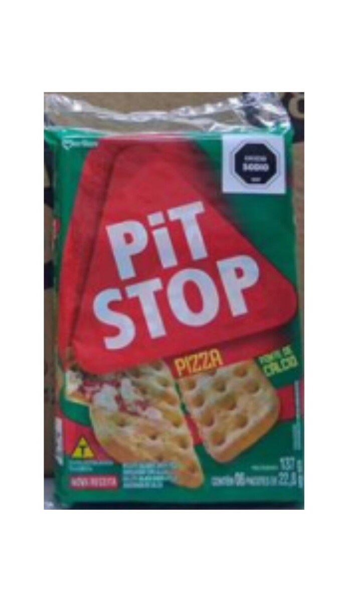 GALLETITA PIT STOP (04) PIZZA MARILAN (VERDE) PACK X6 27g 