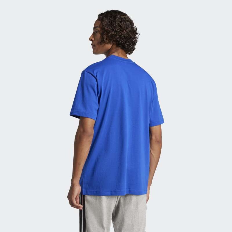 Remera Adidas Jersey Essentials Small Logo Azul