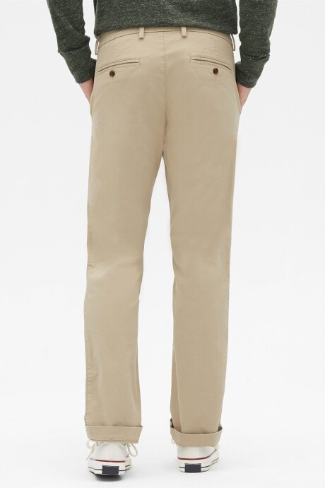 Pantalón Khaki Straight Hombre Iconic Khaki