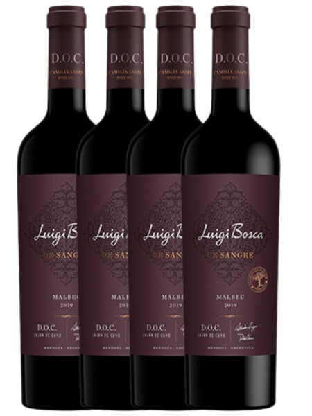Pack 4x3 DOC Malbec de Sangre Luigi Bosca Pack 4x3 DOC Malbec de Sangre Luigi Bosca