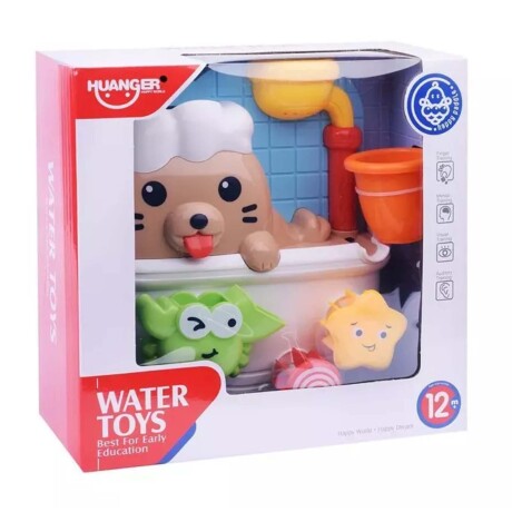 Juego Baño Bebé Interactivo Regadera Cascada Lluvia de Agua Multicolor