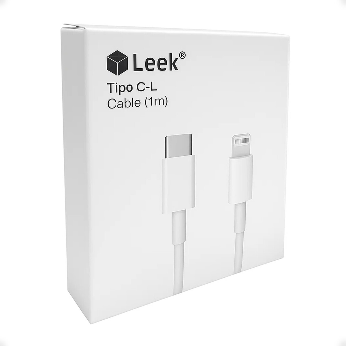 Cable Cargador Tipo C a Lightnin Compatible con iPhone de 1 Metro Leek 