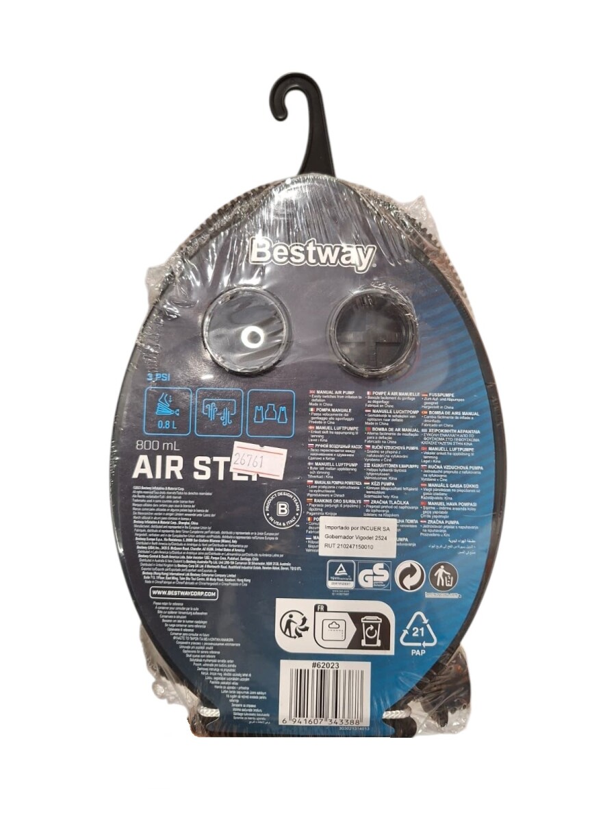 Inflador de pie BestWay (23x15) 