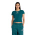 Remera de Mujer New Balance Trackside Ringer Verde - Beige