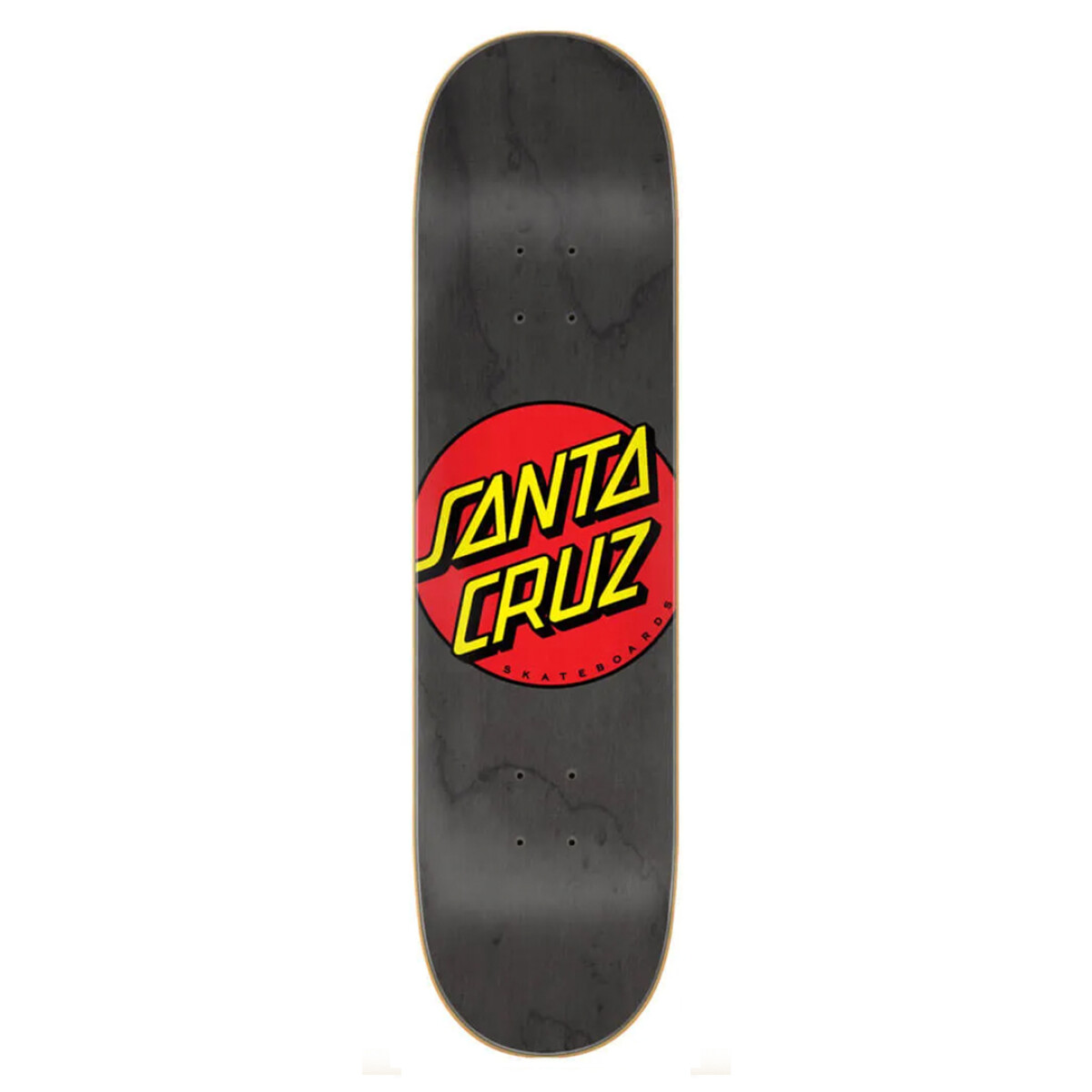 Deck Santa Cruz Classic Dot 8.5¨ - Black (Sólo Tabla · Lija Incluída) 