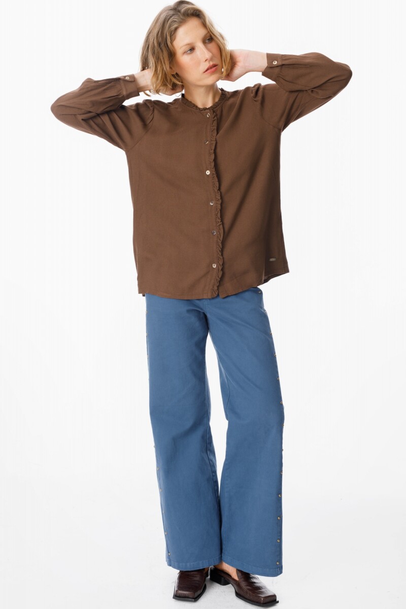 Camisa Soft Chocolate