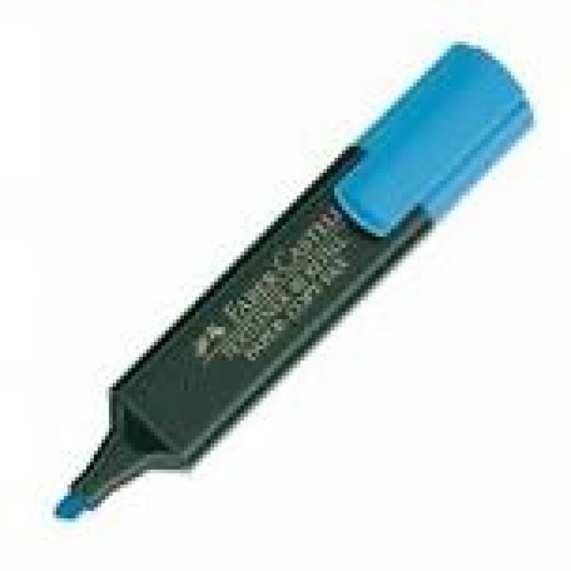 Resaltador Grueso Faber-Castell Celeste #Resaltador Grueso Faber-Castell Celeste