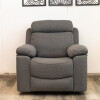 Reclinable Drink Gris 1 cuerpo Reclinable Drink Gris 1 cuerpo