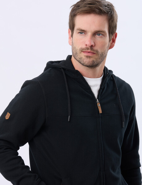 CANGURO CON CAPUCHA Negro