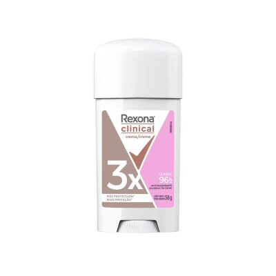 Desodorante Crema Rexona Clinical Classic 58 Grs. Desodorante Crema Rexona Clinical Classic 58 Grs.