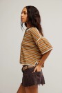 REMERA CLEAN RUGBY Marron