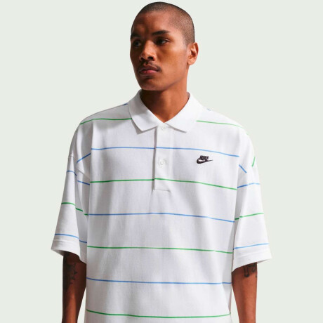 Camiseta Polo de Hombre Nike Sportswear Club Blanco