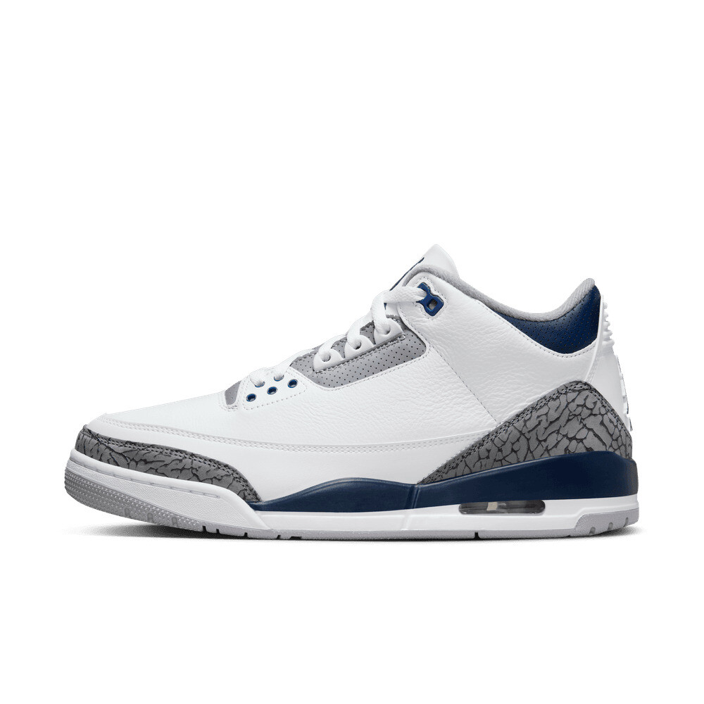 Retro 3 blancos discount