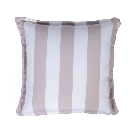 ALMOHADÓN EXTERIOR POLIESTER MULTICOLOR VOLAN STRIPES
