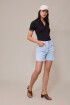 SHORT ELADIA POLANCO Azul Claro