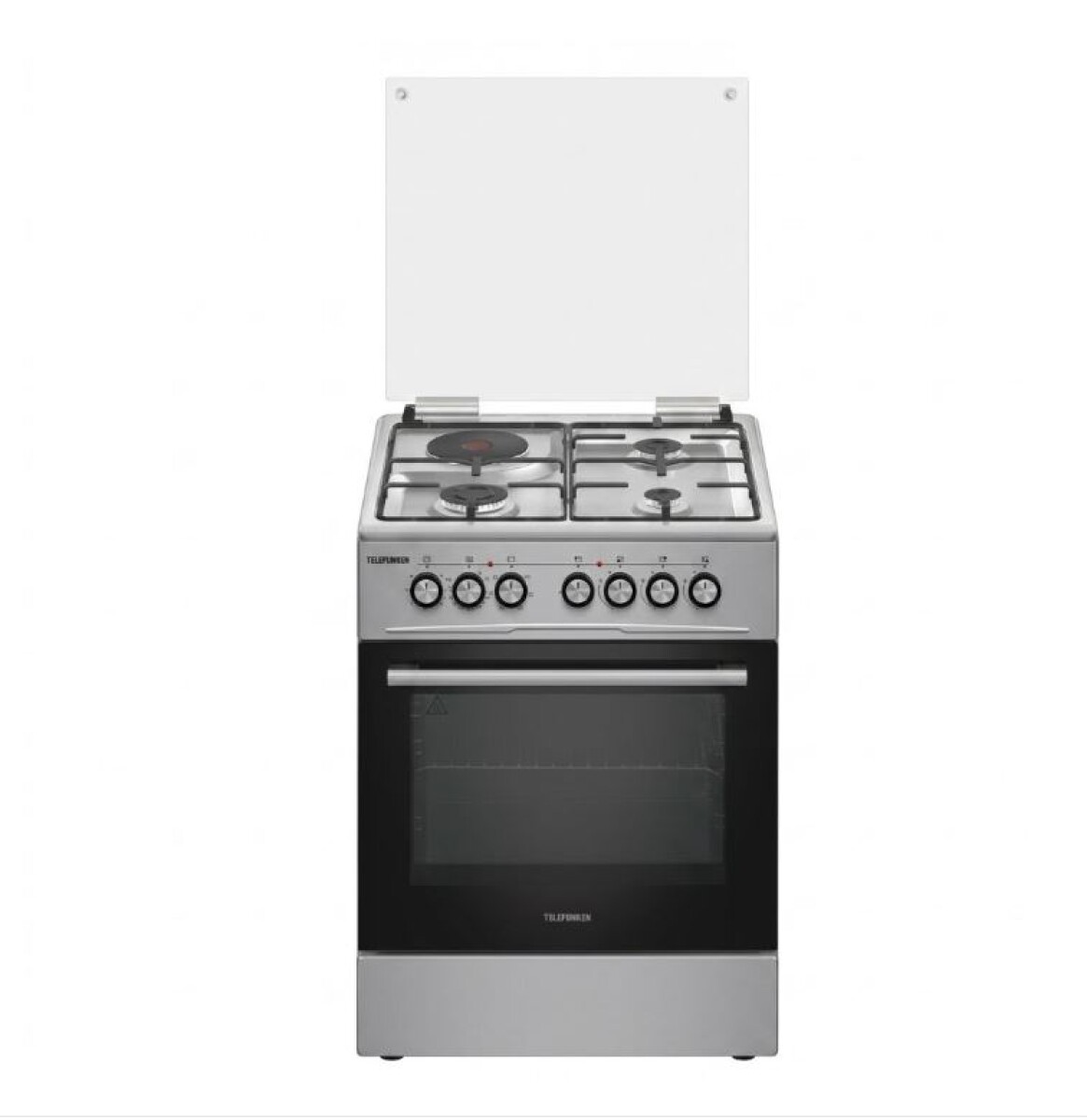 Cocina Combinada 1 Disco Eléctrico 60x60 Telefunken 