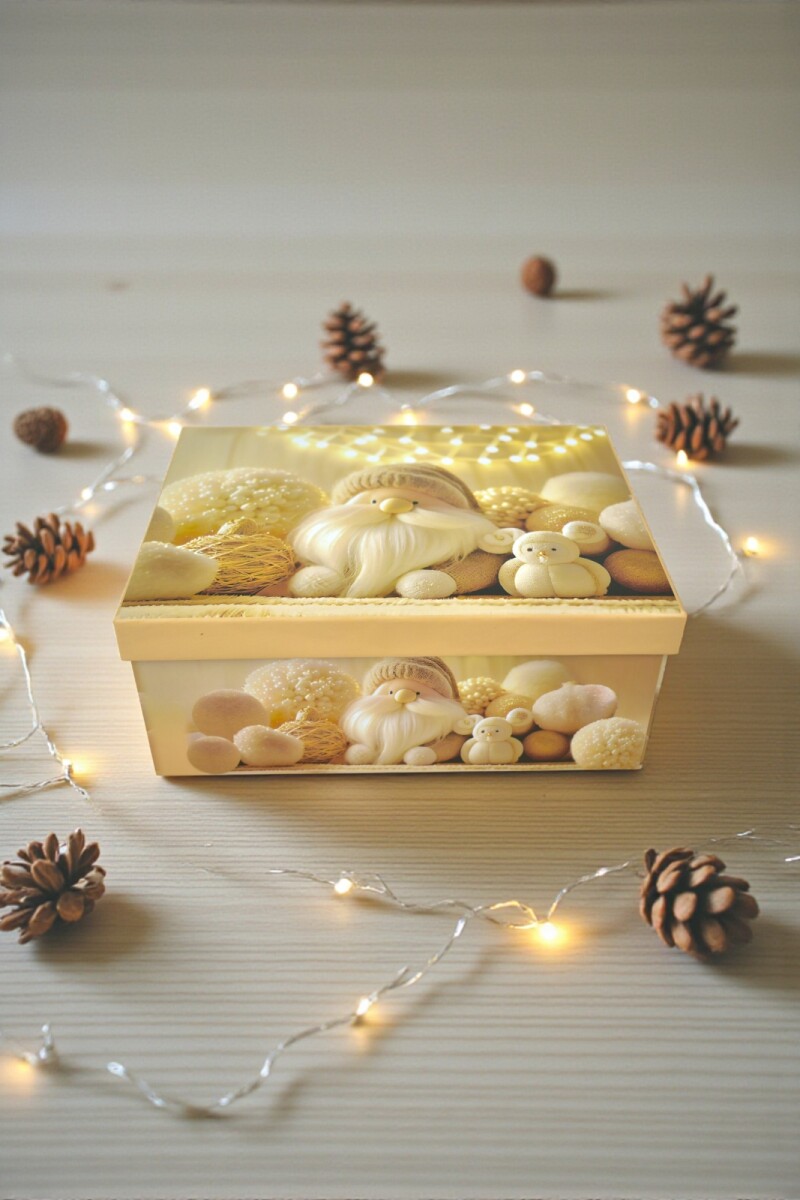 Caja Rigida Navidad 18x 24,5 x 10 - Diseño 2 