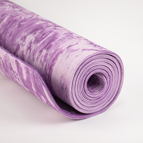 Colchoneta Yoga Mat Ecológica Marmolada Violeta