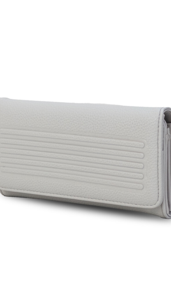 BILLETERA FAUSTINA GRIS ACERO