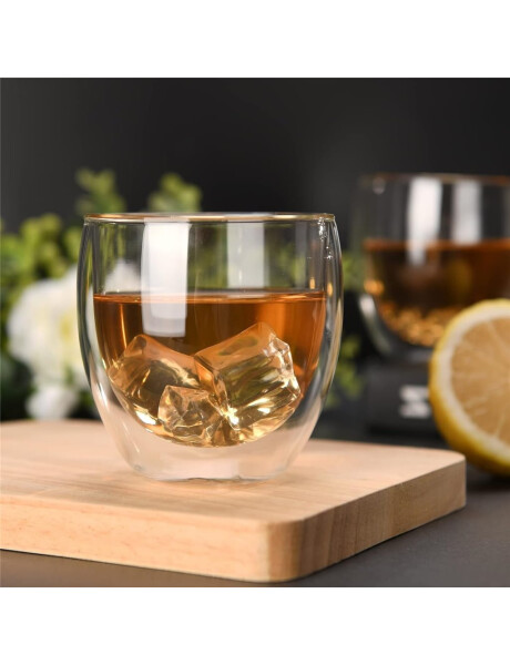SET 2 VASOS DOBLE PARED 200ML BOROSILICATO VARENNA SET 2 VASOS DOBLE PARED 200ML BOROSILICATO VARENNA
