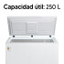 Freezer Horizontal Xion Xi-hf250-wht FREEZER HORIZONTAL XION 250 L XI-HF250