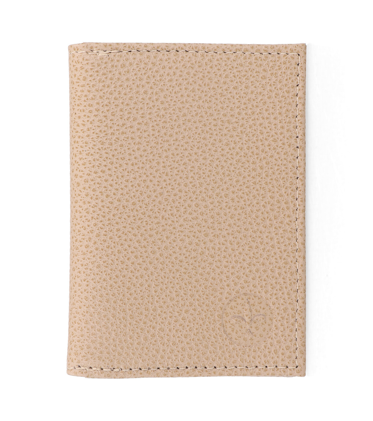 Tarjetero libro Beige