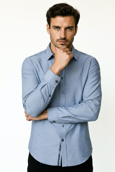 Camisa Tundra Celeste