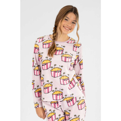 Pijama polar pop vibes Lila