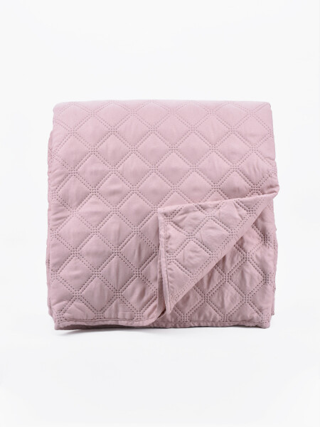 COLCHA 1PLAZA ROSADO