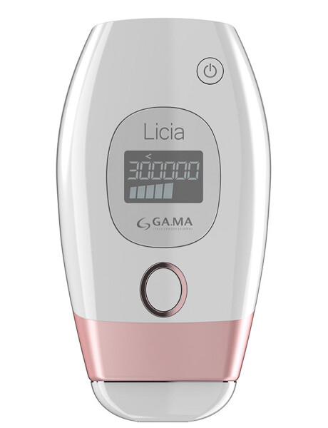 Depilador de luz pulsada GAMA Licia + masajeador limpiador facial de obsequio Rosa