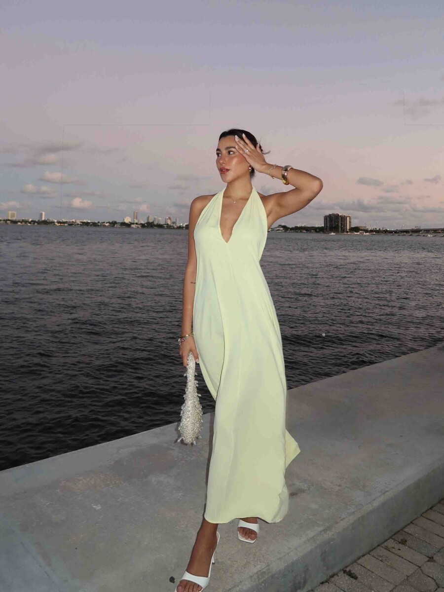 VESTIDO CLARISSA - AMARILLO 