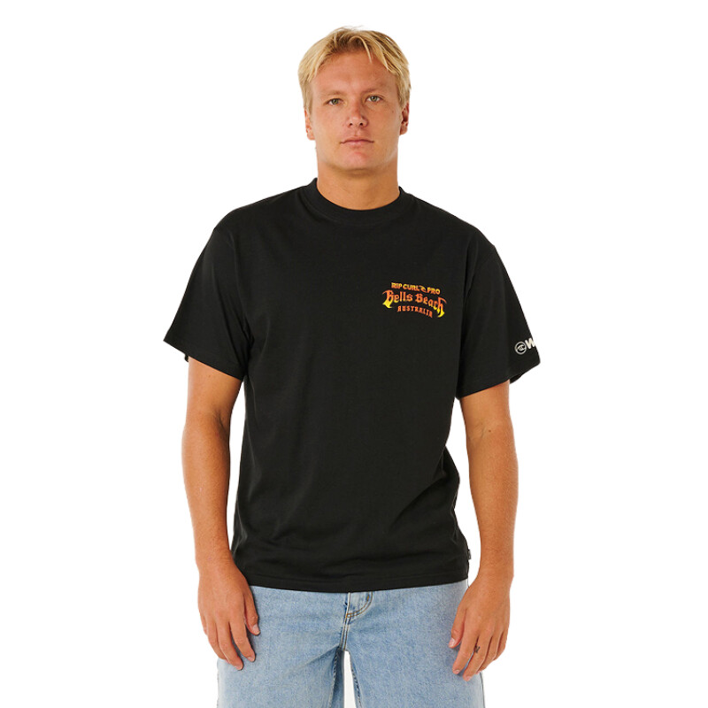 Remera Rip Curl Bells Pro 26 Event - Negro Remera Rip Curl Bells Pro 26 Event - Negro