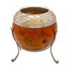 MATE TORPEDO PLATA Y ORO 08 Marrónuniforme