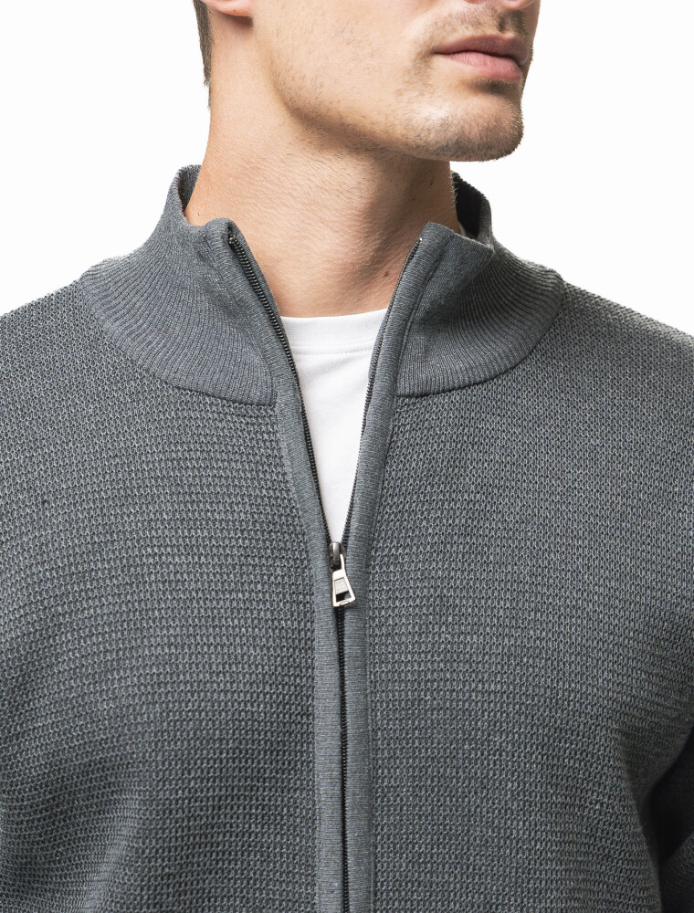 Campera de Punto Palermo Gris